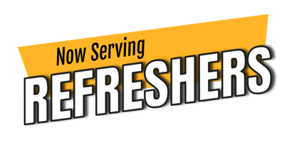 Now serving refreshers